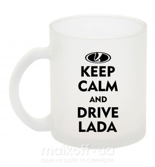 Чашка стеклянная Drive Lada Фроузен фото
