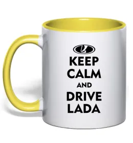 Чашка с цветной ручкой