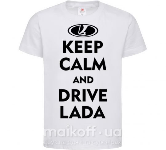 Дитяча футболка Drive Lada Білий фото