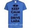 Детская футболка Drive Lada Ярко-синий фото