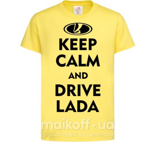 Детская футболка Drive Lada Лимонный фото