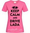 Жіноча футболка Drive Lada Яскраво-рожевий фото