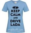 Жіноча футболка Drive Lada Блакитний фото