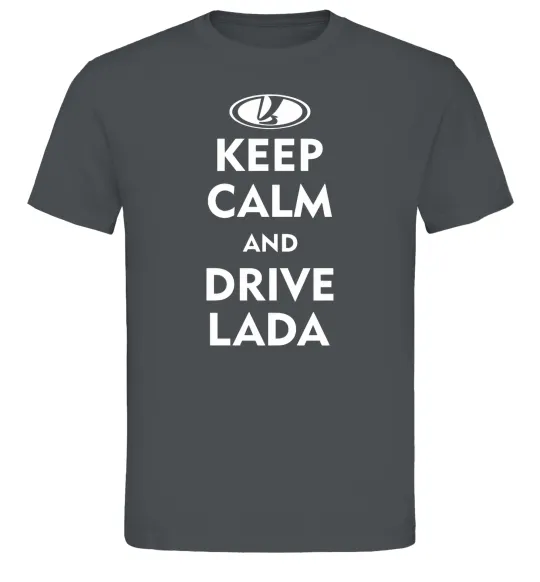 Чоловіча футболка Drive Lada Графіт фото