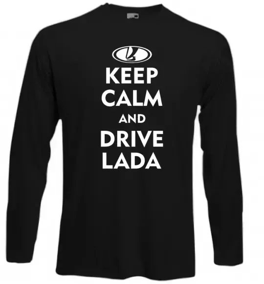 Лонгслив Drive Lada Черный фото