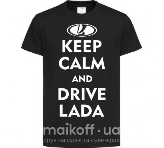 Дитяча футболка Drive Lada Чорний фото