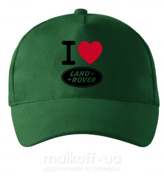 Кепка I Love Land Rover Темно-зеленый фото
