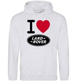 Жіноча толстовка (худі) I Love Land Rover