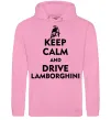 Женская толстовка (худи) Drive Lamborghini Розовый фото