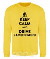 Світшот Drive Lamborghini Сонячно жовтий фото
