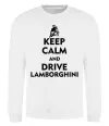 Свитшот Drive Lamborghini Белый фото