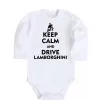 Дитячий бодік Drive Lamborghini Білий фото