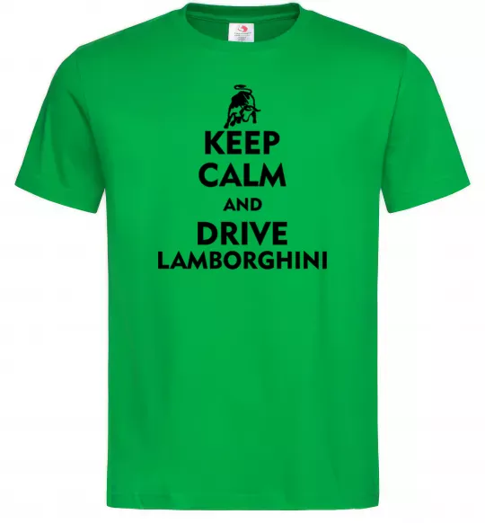 Чоловіча футболка Drive Lamborghini Зелений фото