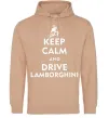 Женская толстовка (худи) Drive Lamborghini Песочный фото