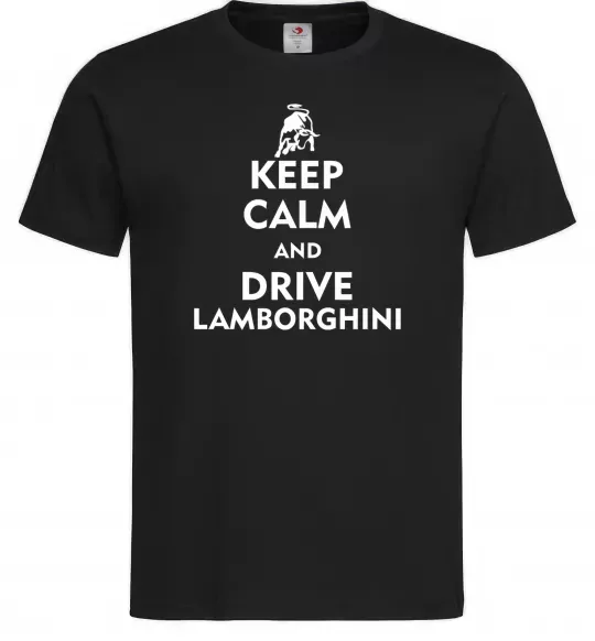 Чоловіча футболка Drive Lamborghini Чорний фото