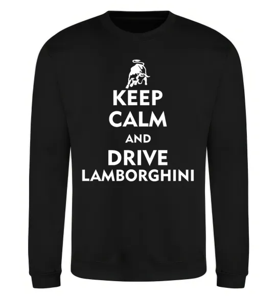 Світшот Drive Lamborghini Чорний фото