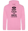 Мужская толстовка (худи) Drive Land Rover Розовый фото