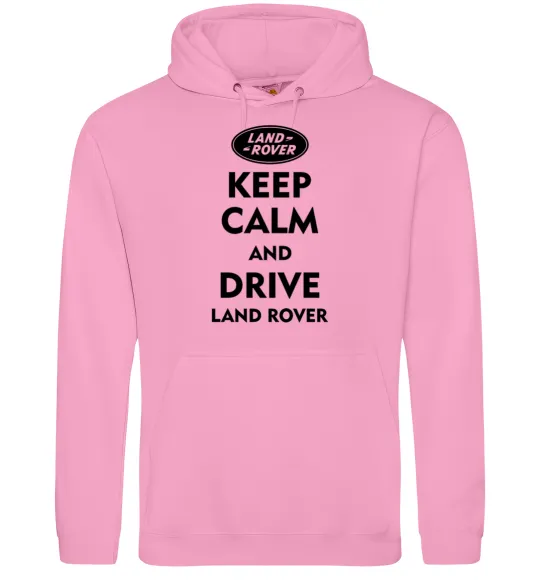 Женская толстовка (худи) Drive Land Rover Розовый фото