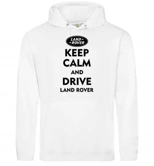 Жіноча толстовка (худі) Drive Land Rover Білий фото