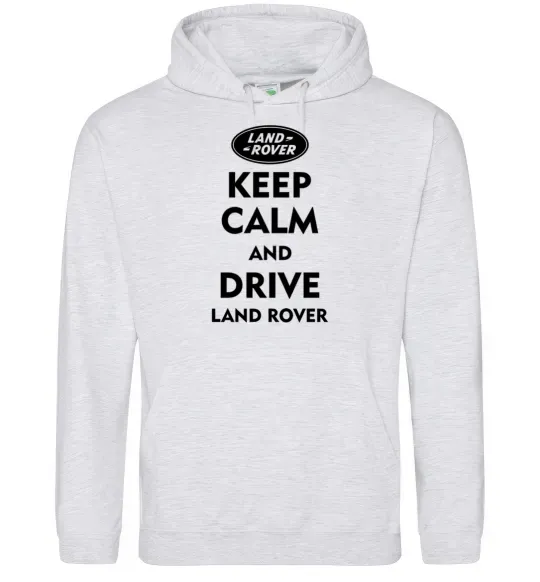 Жіноча толстовка (худі) Drive Land Rover Сірий меланж фото