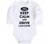 Детский боди Drive Land Rover Белый фото