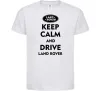 Детская футболка Drive Land Rover Белый Детская футболка Drive Land Rover Белый фото