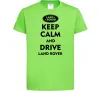 Детская футболка Drive Land Rover Лаймовый Детская футболка Drive Land Rover Лаймовый фото