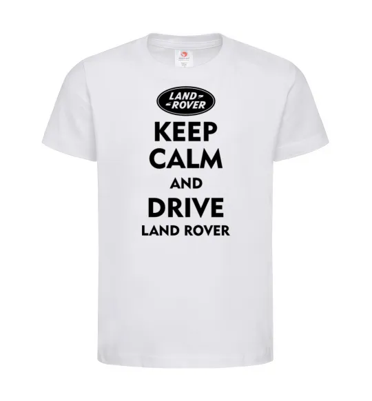 Детская футболка Drive Land Rover Белый фото