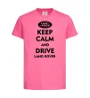Детская футболка Drive Land Rover Ярко-розовый фото