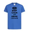 Детская футболка Drive Land Rover Ярко-синий фото