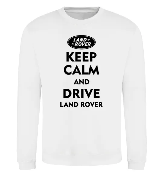 Світшот Drive Land Rover Білий фото