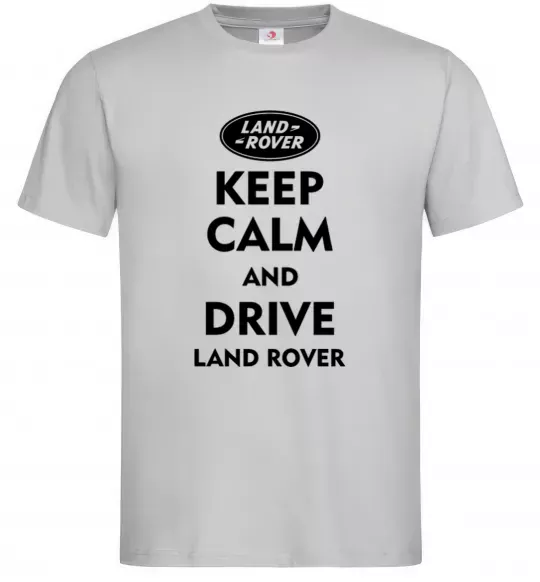Мужская футболка Drive Land Rover Серый фото