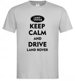 Мужская футболка Drive Land Rover Серый фото