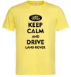 Мужская футболка Drive Land Rover Лимонный Мужская футболка Drive Land Rover Лимонный фото