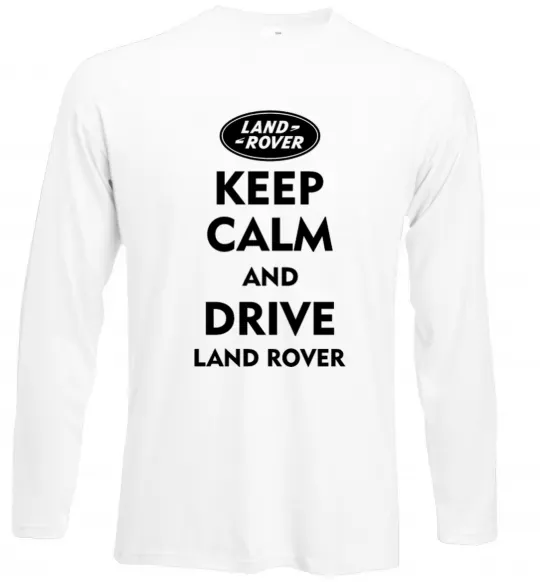 Лонгслив Drive Land Rover Белый фото