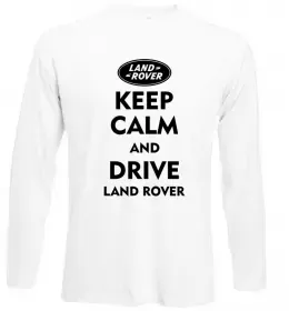 Лонгслив Drive Land Rover Белый фото