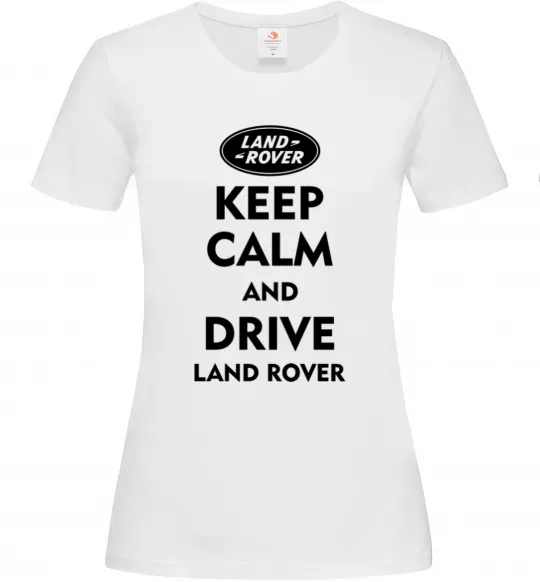 Жіноча футболка Drive Land Rover Білий фото