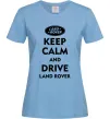 Жіноча футболка Drive Land Rover Блакитний Жіноча футболка Drive Land Rover Блакитний фото