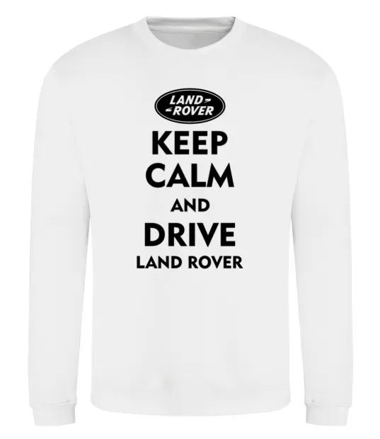 Свитшот Drive Land Rover Белый фото