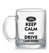 Чашка стеклянная Drive Land Rover Прозрачный фото