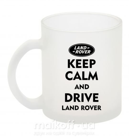 Чашка скляна Drive Land Rover Фроузен фото