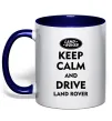 Чашка с цветной ручкой Drive Land Rover Глубокий темно-синий Чашка с цветной ручкой Drive Land Rover Глубокий темно-синий фото