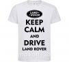 Детская футболка Drive Land Rover Белый фото