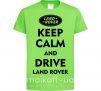 Дитяча футболка Drive Land Rover Лаймовий фото