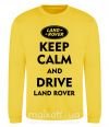 Свитшот Drive Land Rover Солнечно желтый фото