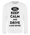 Свитшот Drive Land Rover Белый фото