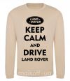 Світшот Drive Land Rover Пісочний фото