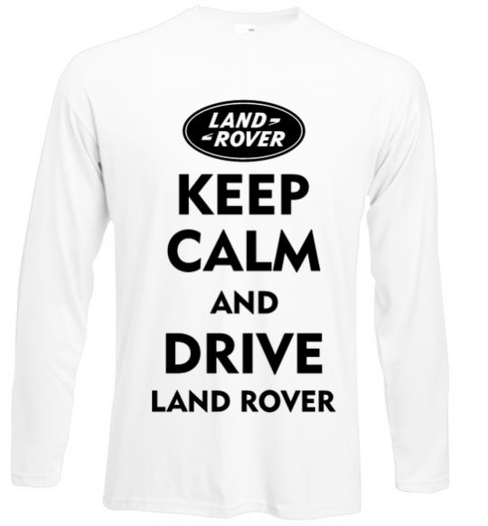 Лонгслів Drive Land Rover Білий фото