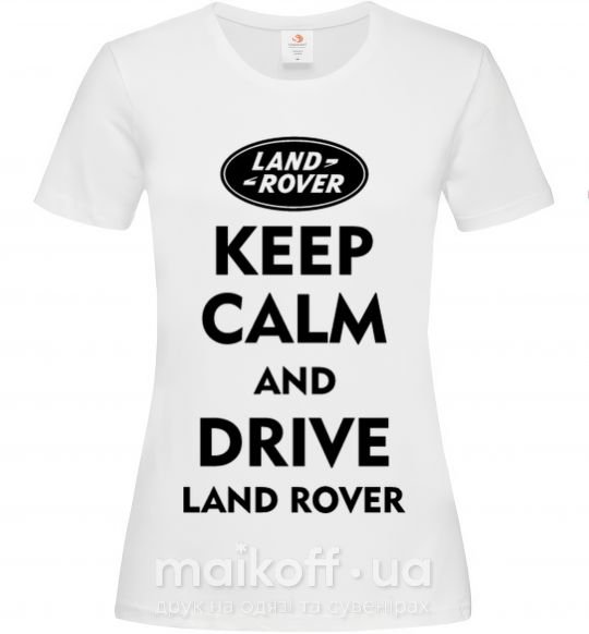 Жіноча футболка Drive Land Rover Білий фото