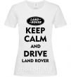 Женская футболка Drive Land Rover Белый фото